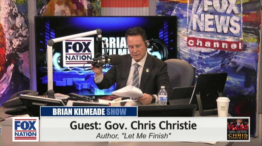 Gov. Chris Christie on Brian Kilmeade Show