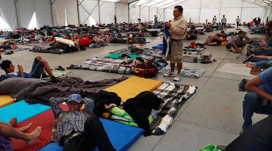 Over 2,500 migrants are getting meals, health care at one Mexico City shelter