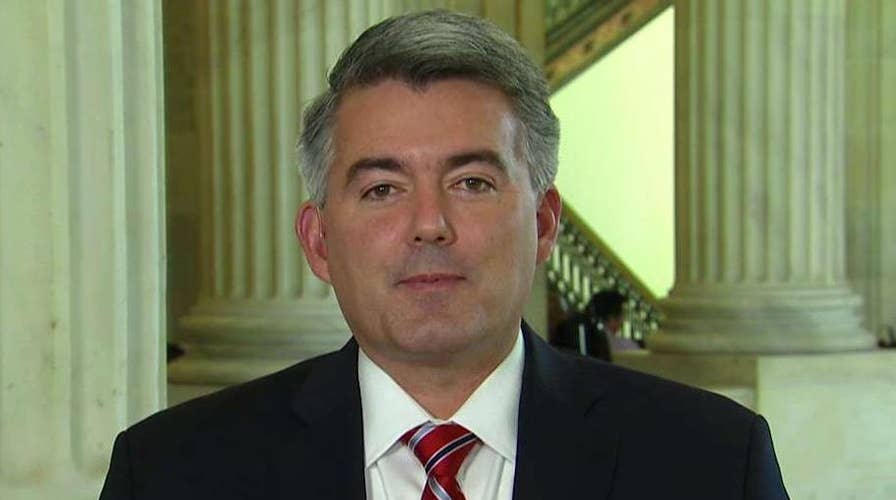 President Trump says the ISIS caliphate is almost destroyed