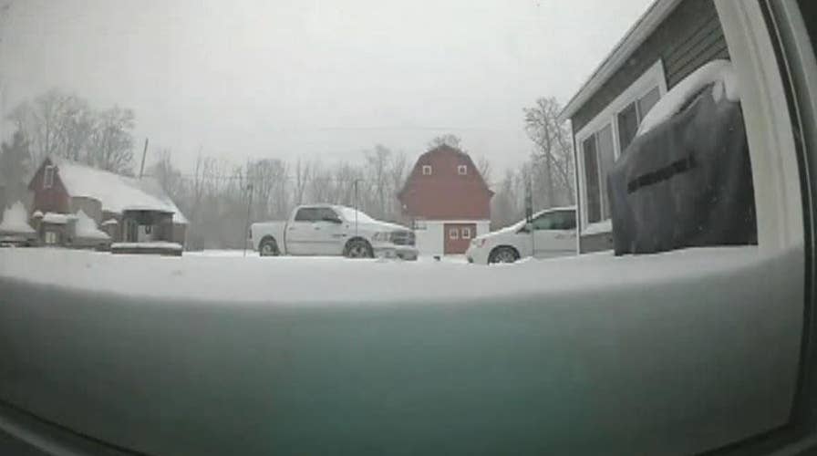 YouTuber creates time lapse of Michigan snow storm