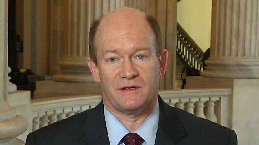 Sen. Chris Coons: 'Everything is on the table' when it comes to securing our border