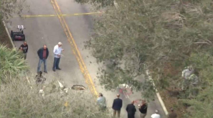 Discovery of secret underground tunnel leading to Florida bank being investigation by FBI