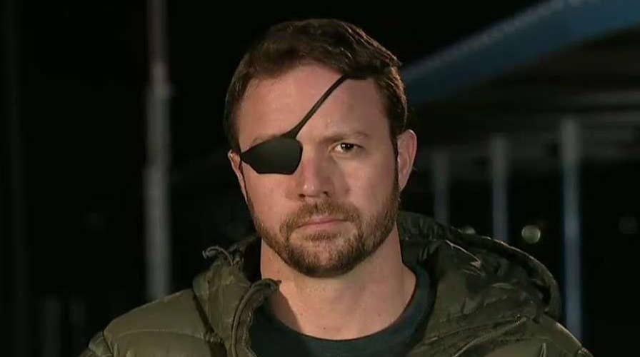 Rep. Crenshaw tours southern border, says walls 'clearly work'