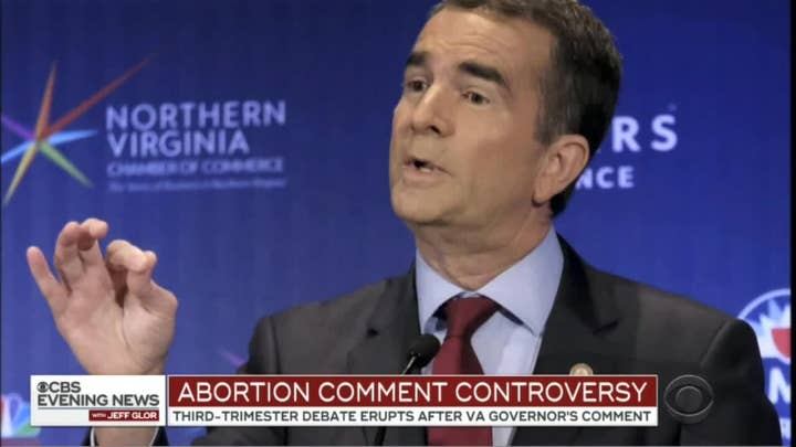 CBS is accused of editing Virginia Governor Northam's comments on abortion bill