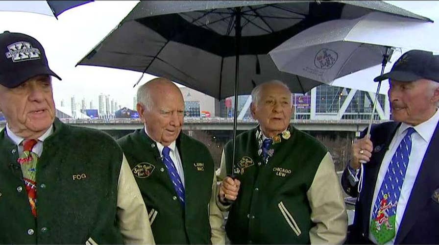 Brian talks with veterans that have attended every single Super Bowl since it began