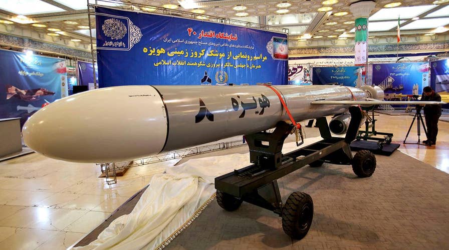 Iran unveils new cruise missile on Islamic Revolution anniversary