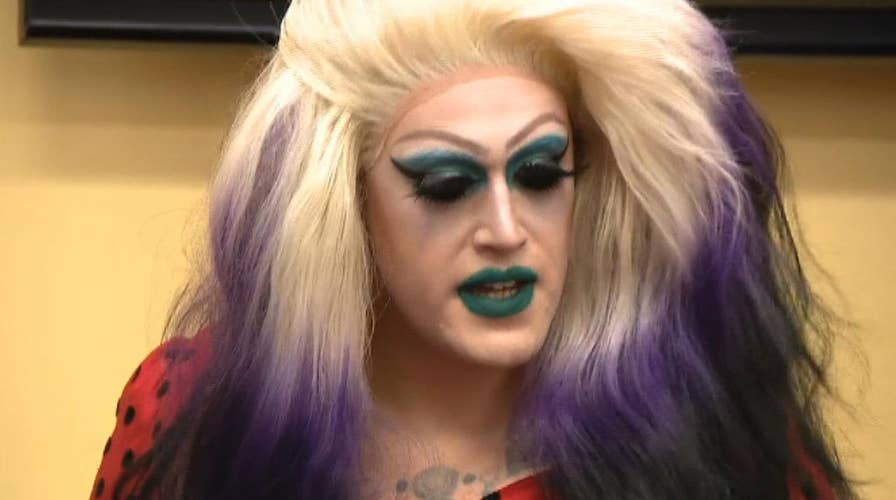 Drag queen story time at local library draws demonstrations 
