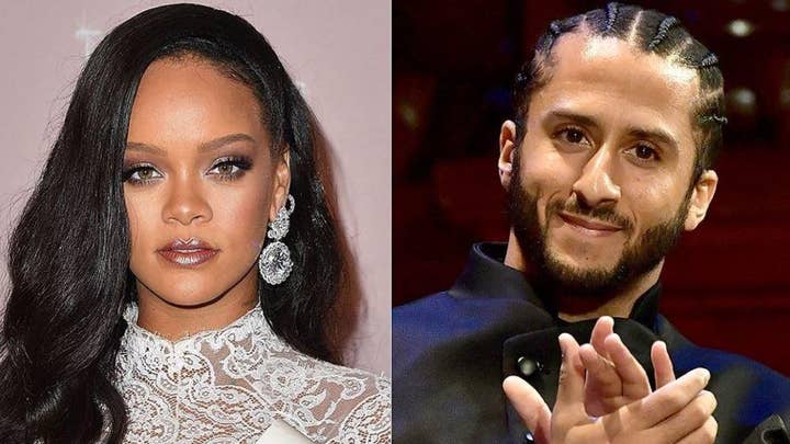 Colin Kaepernick tweets his thanks to Rihanna for her show of solidarity in boycotting the Super Bowl