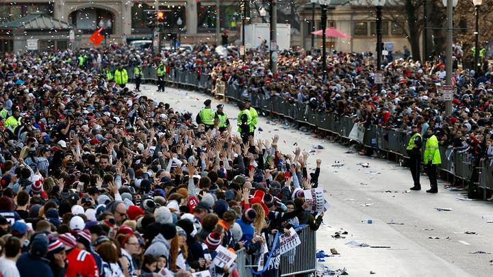 Thousands line streets of Boston for Patriots Super Bowl LIII victory parade