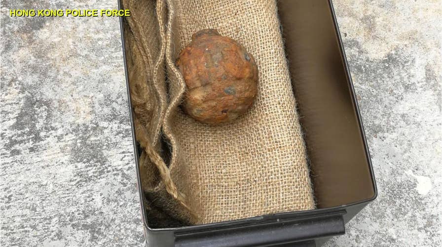 WWI grenade found in potato sack in chip factory