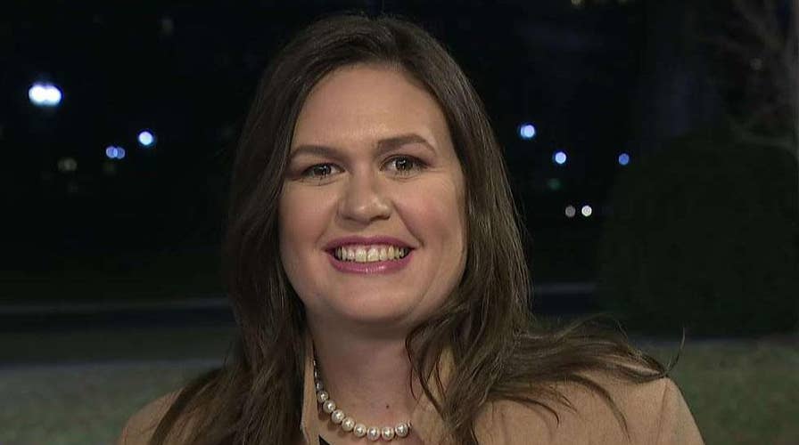 Sarah Sanders sees areas of 'common ground' with Democrats, but White House remains firm on border security
