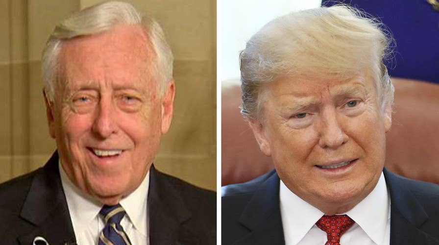 Steny Hoyer on calls for unity: President Trump's actions speak louder than words