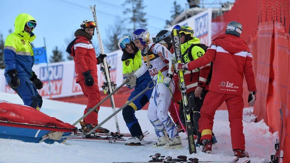 Lindsey Vonn Crashes During Final Super G Event Of Her Career At