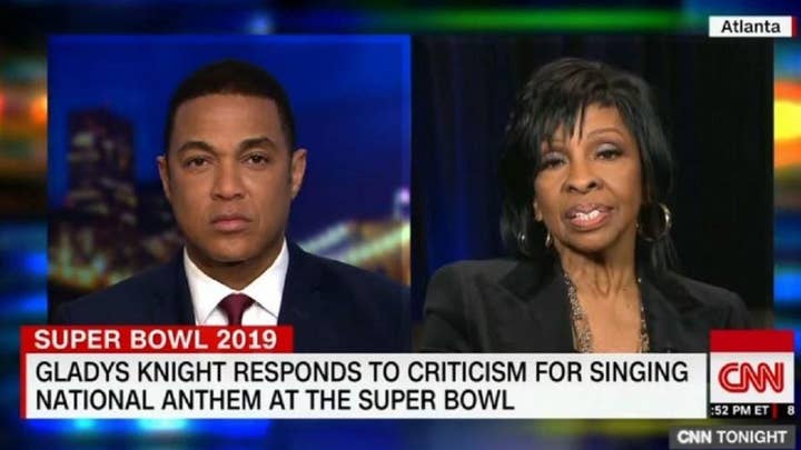 Legendary soul singer Gladys Knight does not think Super Bowl performance will impact her career