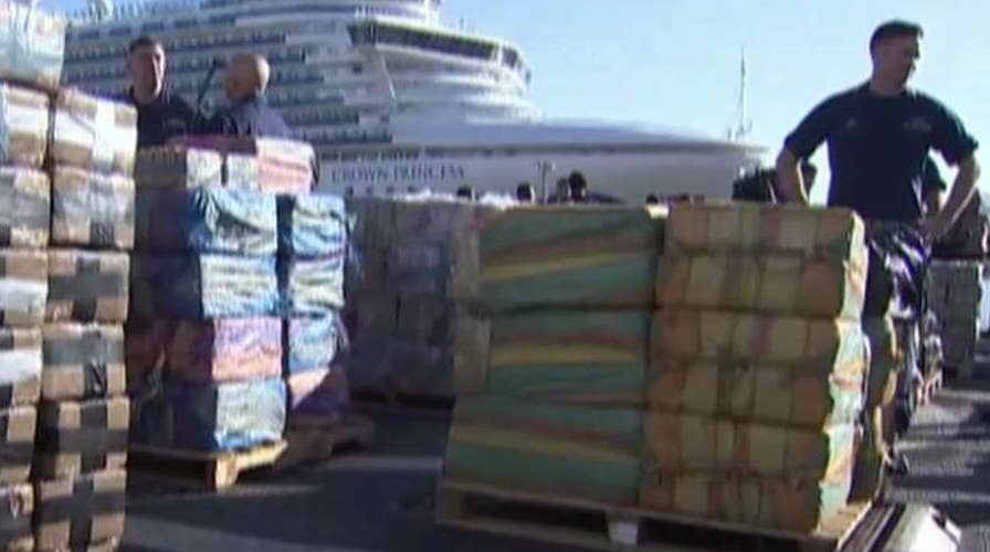 Coast Guard seizes 35,000 pounds of cocaine in Pacific