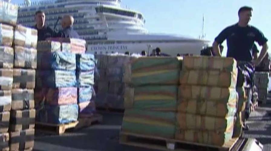 Coast Guard seizes 35,000 pounds of cocaine in Pacific