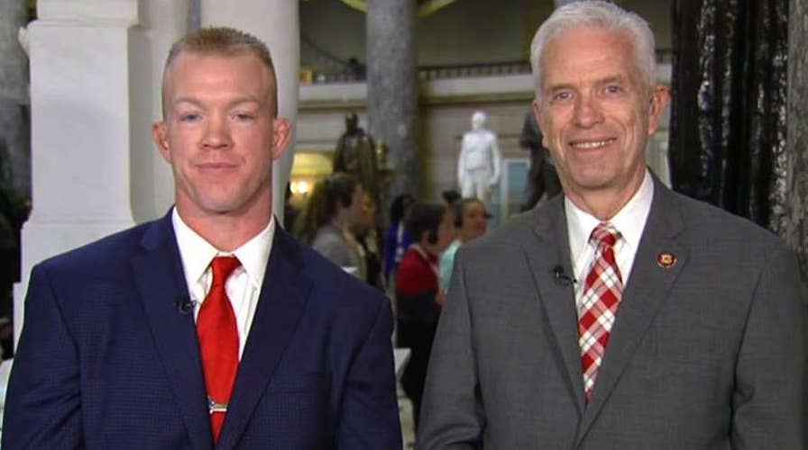 Ohio police officer nearly dies after accidently coming into contact with fentanyl, attends State of the Union