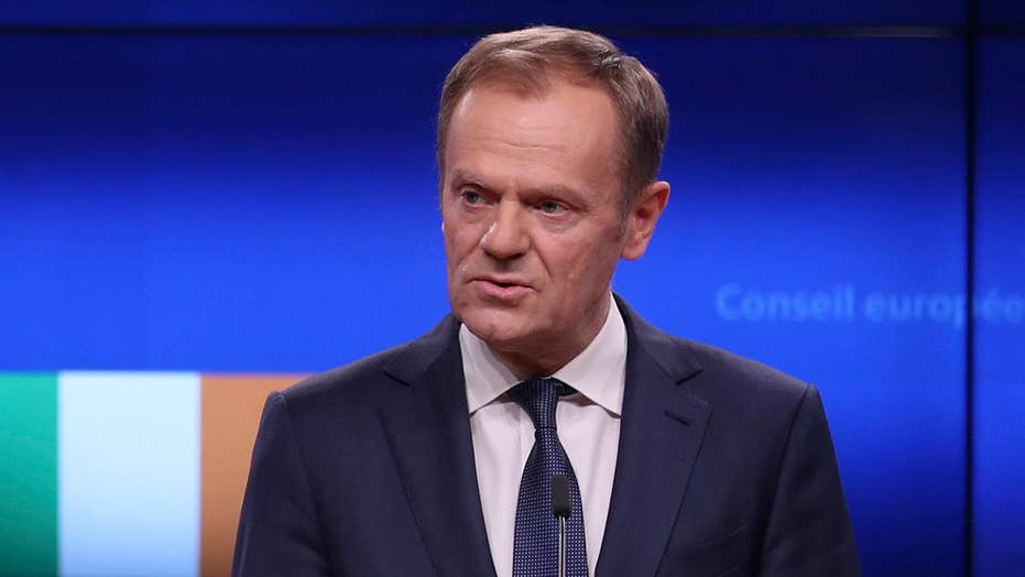 European Council President Donald Tusk says there