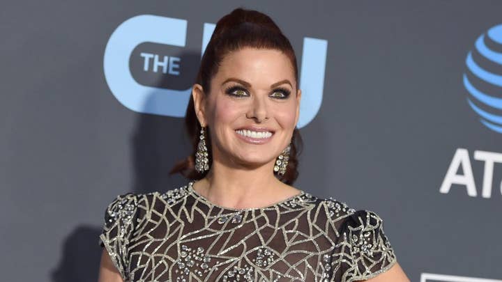 Debra Messing says 'God is crying' after sharing bizarre video on social media