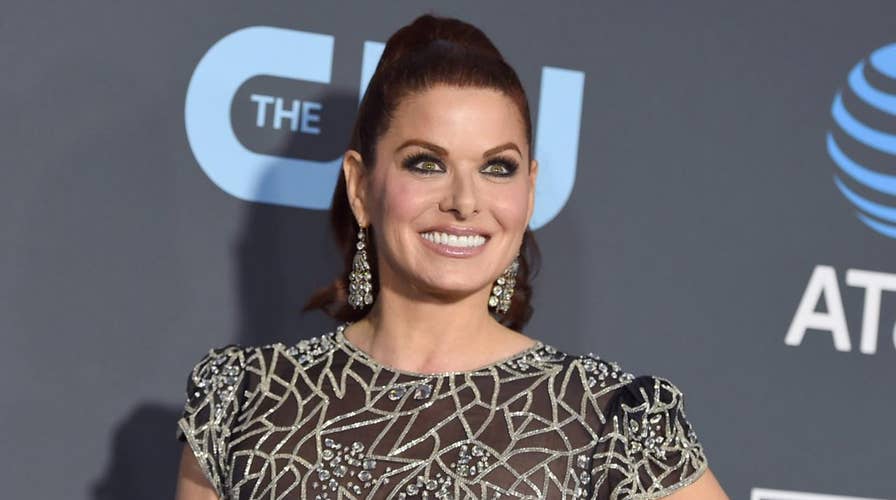 Debra Messing says 'God is crying' after sharing bizarre video on social media