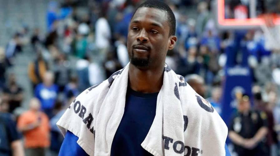 NBA star Harrison Barnes traded in the middle of a game