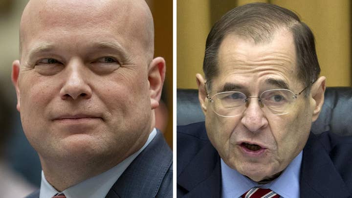 Acting Attorney General Whitaker draws gasps for telling Chairman Nadler that his five minutes had elapsed