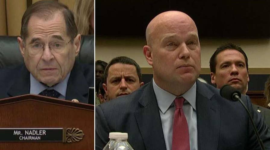 Acting Attorney General Whitaker and Chairman Nadler spar over Robert Mueller's investigation