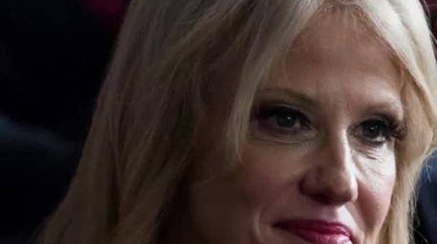 White House senior adviser Kellyanne Conway says she was physically assaulted by ‘unhinged’ woman