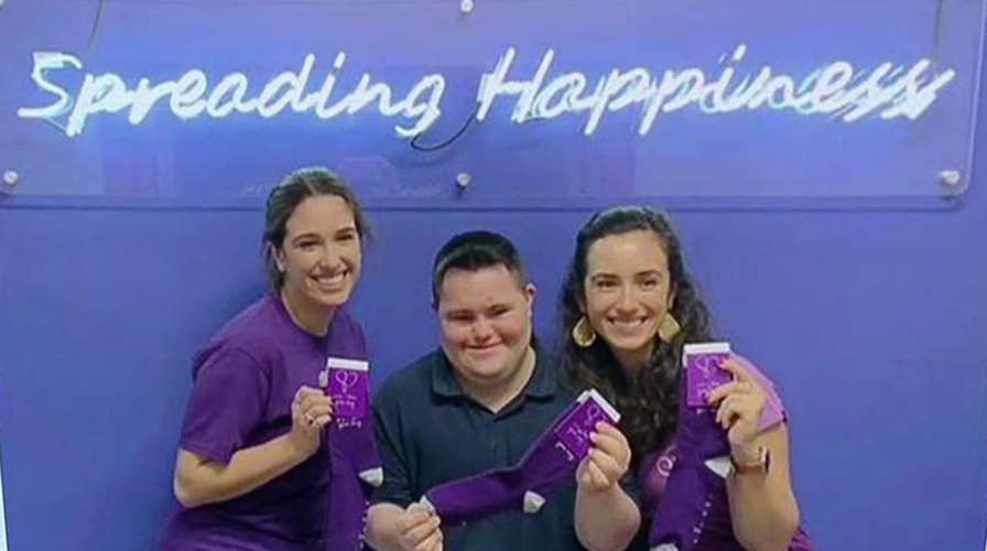 John's Crazy Socks celebrates 'PS I Love You Day'