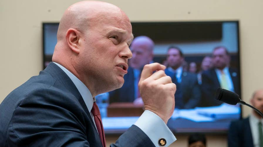 Acting AG Whitaker clashes with House Democrats