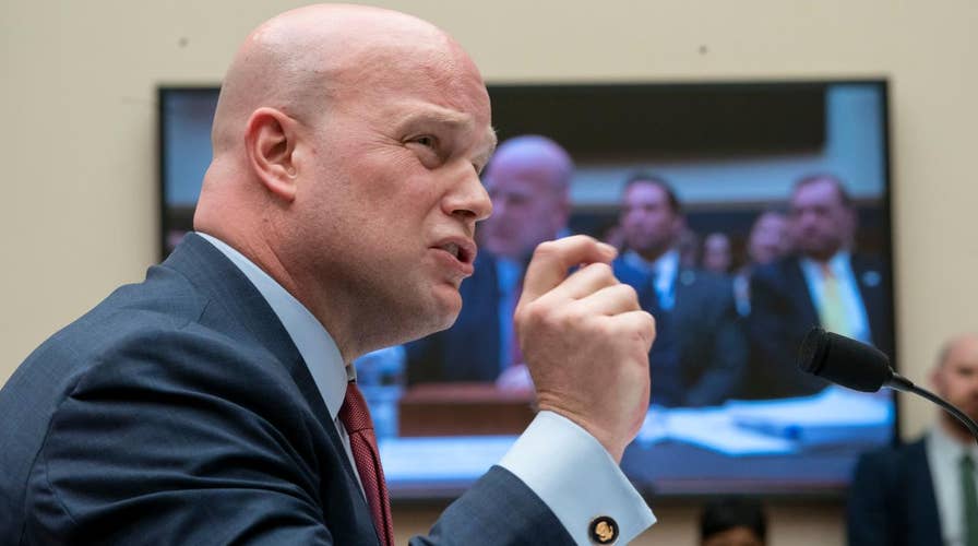 Acting AG Whitaker clashes with House Democrats