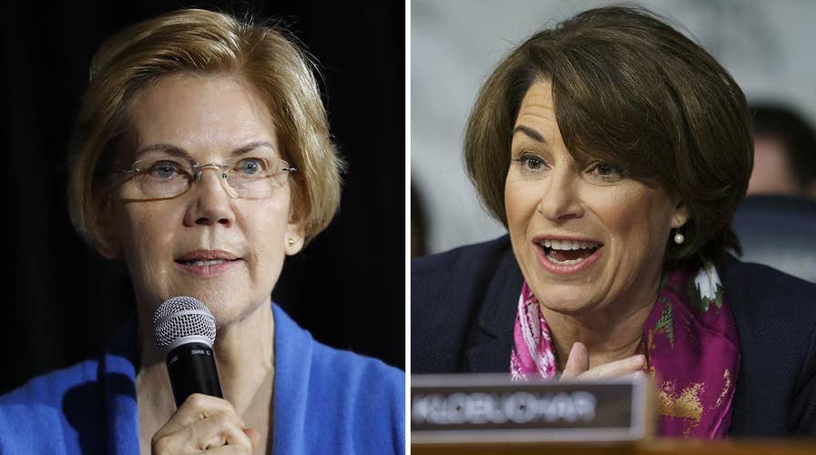 Senators Amy Klobuchar and Elizabeth Warren enter 2020 presidential race