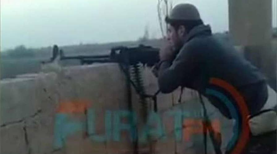 Fierce fighting underway for last Islamic State foothold in eastern Syria