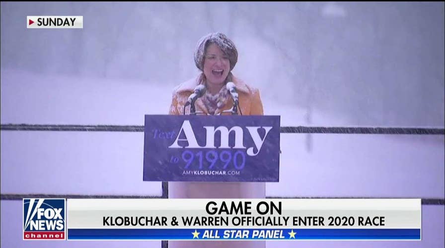 'Special Report' panel on Klobuchar and Warren officially entering the 2020 race