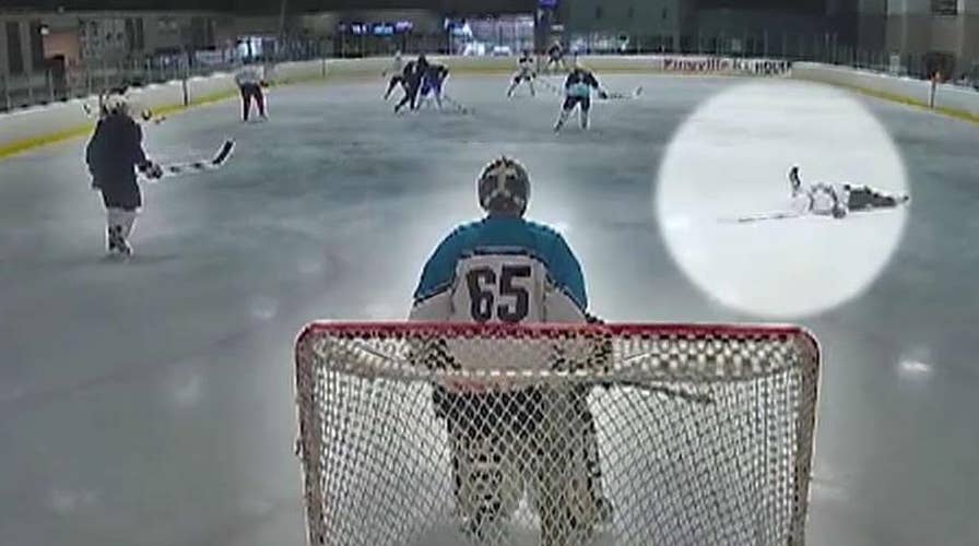 Doctor saves fellow hockey player's life during pickup game in North Carolina
