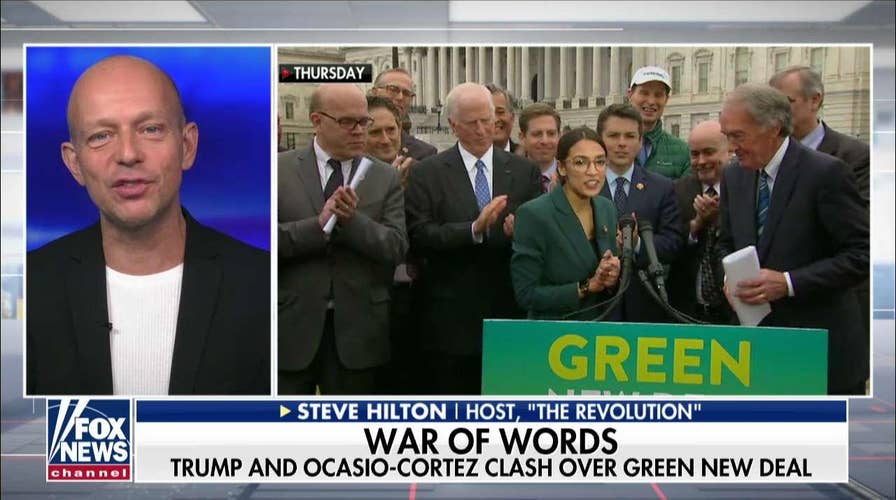 Steve Hilton sounds off on Alexandria Ocasio-Cortez's 'Green New Deal'