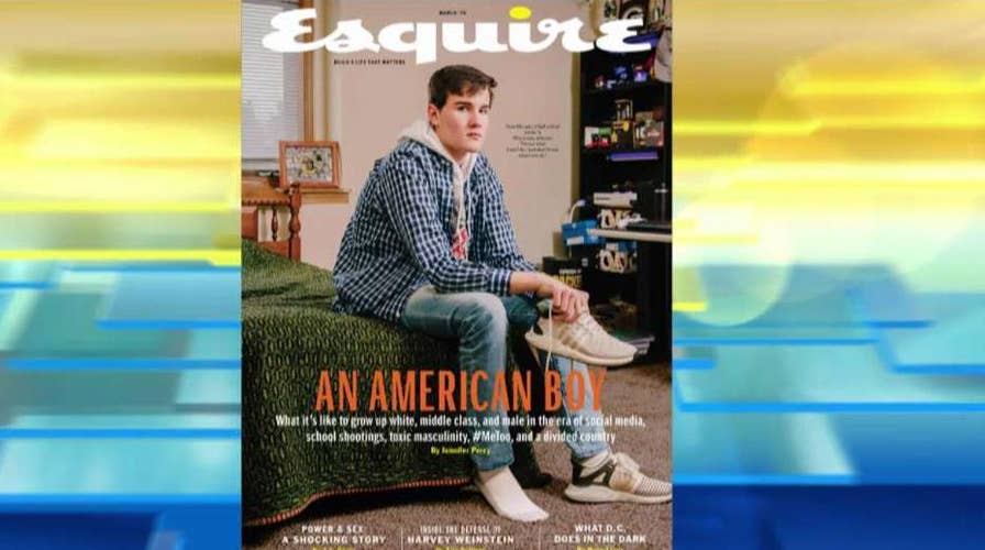 Esquire is being criticized for a cover story about the struggles a white teen faces growing up in the Midwest