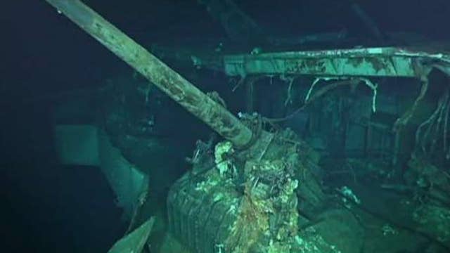 USS Hornet has been found on the floor of the South Pacific, 76 years ...