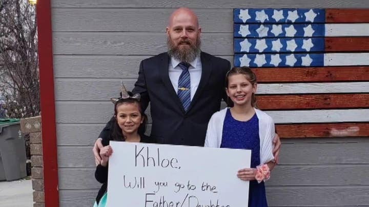 Marine veteran takes daughter of fallen comrade to father-daughter dance