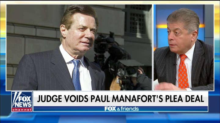 Judge Nap on Manafort's Voided Plea Deal: 'Mueller Is Still on the Hunt'