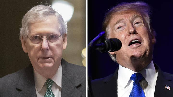 McConnell says Trump is prepared to sign compromise bill and will declare national emergency on border