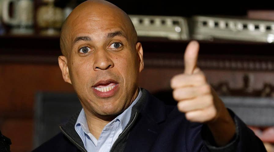 Presidential candidate Cory Booker reveals he'll be looking 'to women first' when selecting a running mate