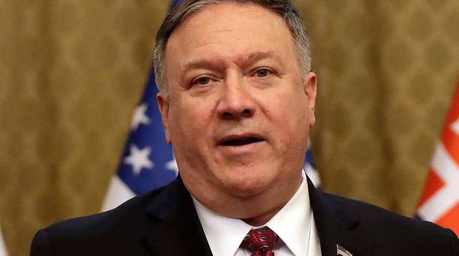Secretary of State Mike Pompeo says US allies should work with Trump administration to cut off Iran