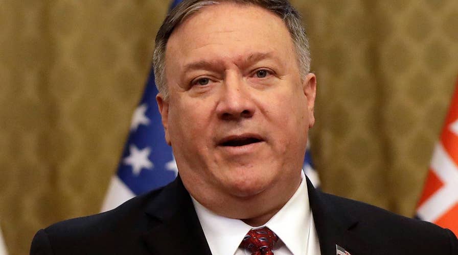 Secretary of State Mike Pompeo says US allies should work with Trump administration to cut off Iran