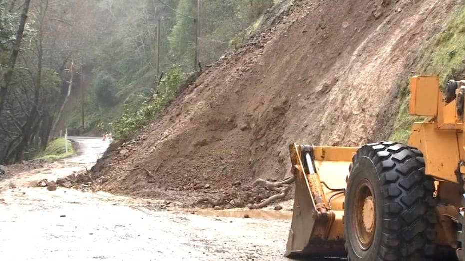  Atmospheric River Bringing Threat Of Mudslides Flooding To