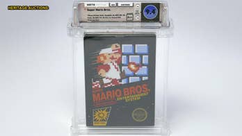 Unopened vintage 'Super Mario Bros.' video game sells for $100G, setting new world record