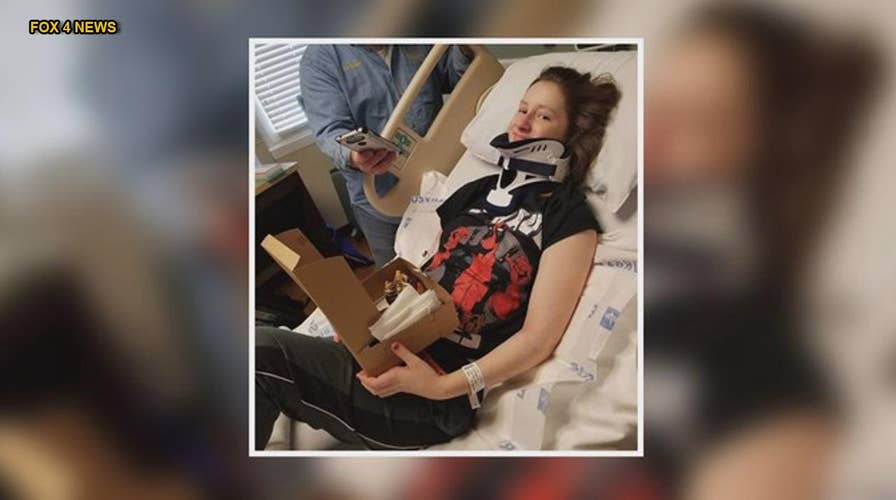 Freak gym class accident left Texas teen nearly paralyzed