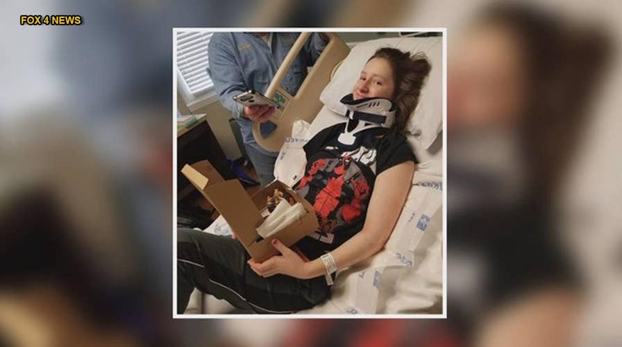 Freak gym class accident left Texas teen nearly paralyzed