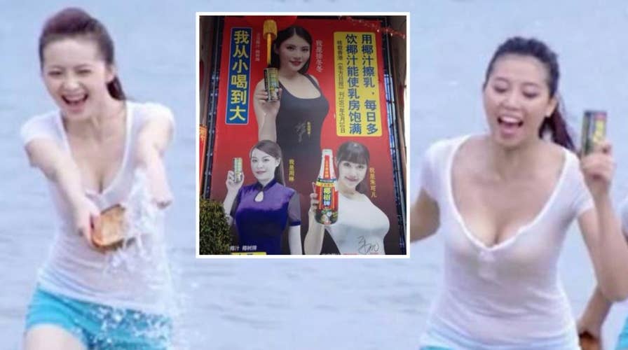 Chinese beverage company slammed for claiming drink makes women’s breasts larger