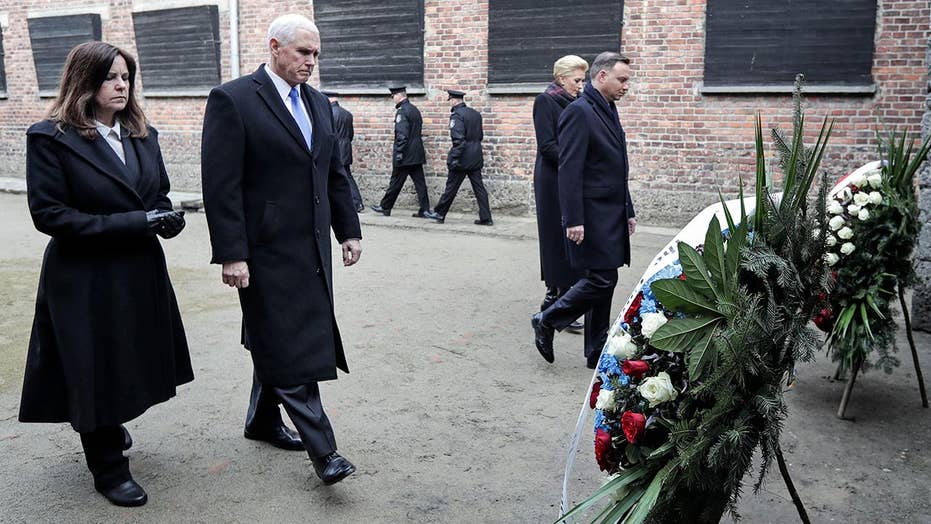 Vice President Pence Honors Holocaust Victims In 1st Visit To Auschwitz Fox News 3603